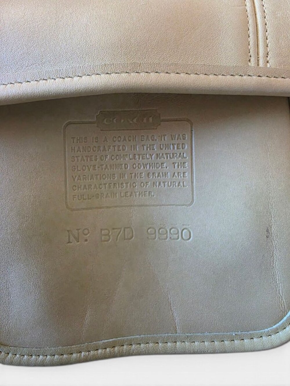 Vintage Coach 9990 Lime Pistachio Leather Small Framed Crossbody USA Rare - Picture 6 of 16